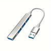 4-Port Multi-Splitter Type C Hub USB Adapter OTG for Xiaomi Lenovo MacBook 13 15 Air pro PC - Computer Accessories