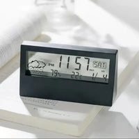 Home Essential – Indoor LED Digital Thermometer, Hygrometer Clock and Weather Station