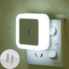 Mini LED Night Light EU/US Plug-in Dusk to Dawn Sensor Wall Nights Lamp Square for Bedroom Hallway Stairs Corridor 110V 220V